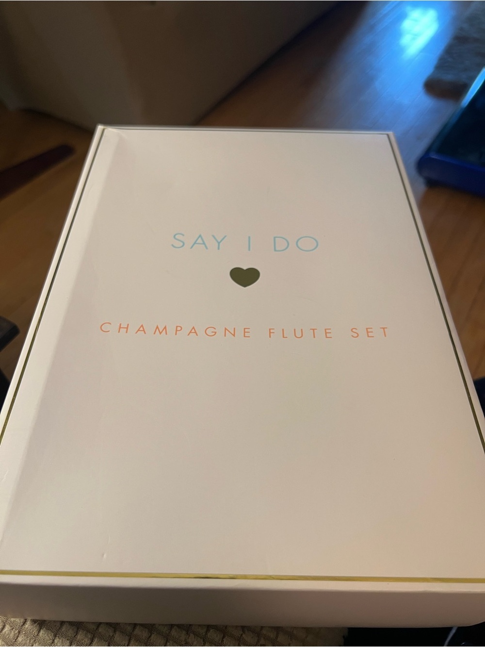 Champagne Flute Set - White